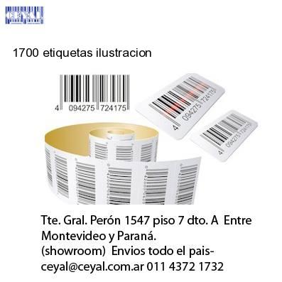1700 etiquetas ilustracion