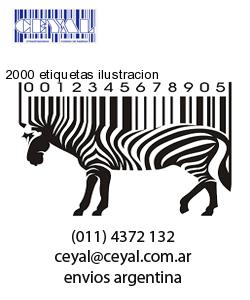 2000 etiquetas ilustracion