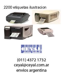 2200 etiquetas ilustracion