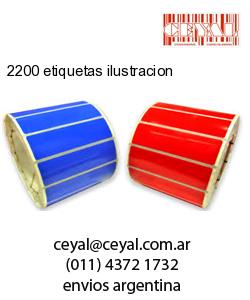 2200 etiquetas ilustracion