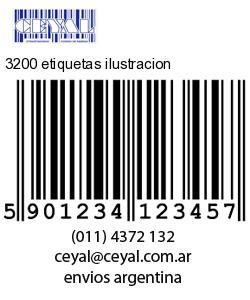 3200 etiquetas ilustracion