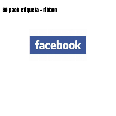 80 pack etiqueta ribbon