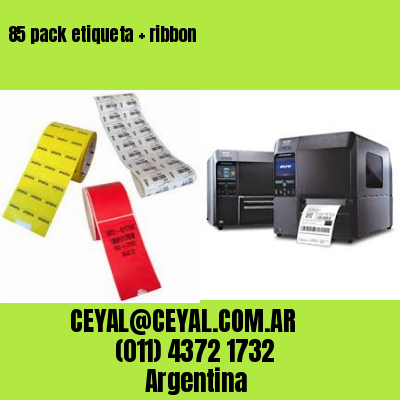 85 pack etiqueta   ribbon