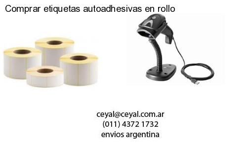 Comprar etiquetas autoadhesivas en rollo