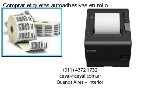 Comprar etiquetas autoadhesivas en rollo