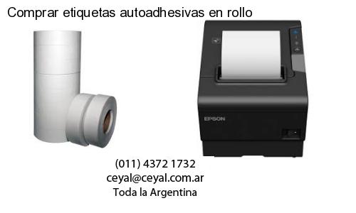 Comprar etiquetas autoadhesivas en rollo