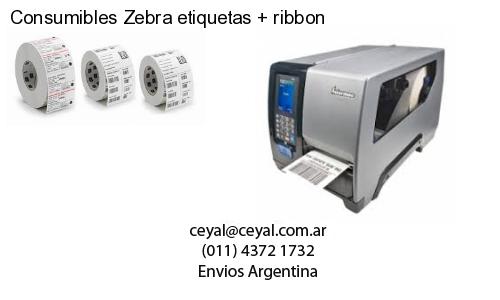 Consumibles Zebra etiquetas   ribbon