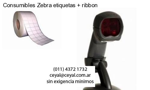 Consumibles Zebra etiquetas   ribbon
