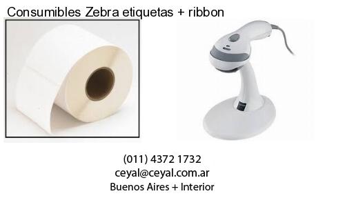 Consumibles Zebra etiquetas   ribbon