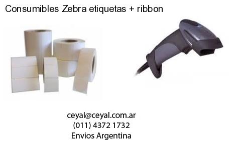 Consumibles Zebra etiquetas   ribbon