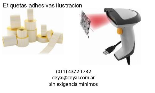 Etiquetas adhesivas ilustracion