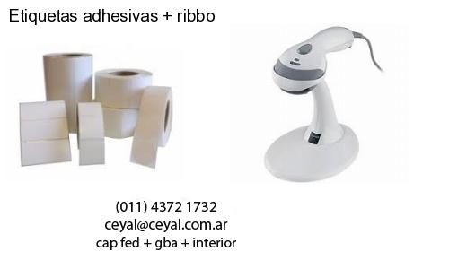 Etiquetas adhesivas   ribbo