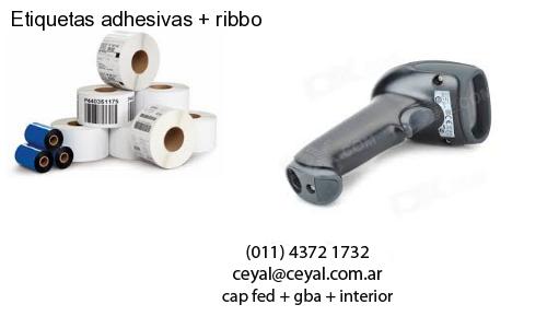 Etiquetas adhesivas   ribbo