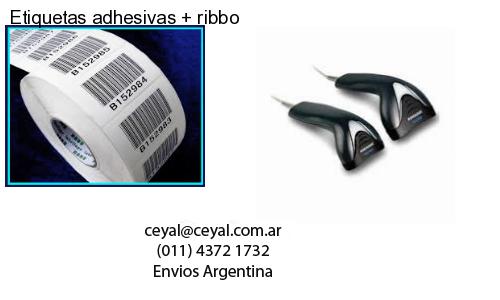 Etiquetas adhesivas ribbo