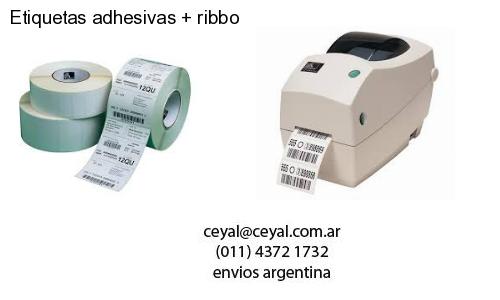 Etiquetas adhesivas   ribbo