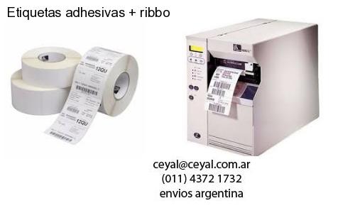 Etiquetas adhesivas   ribbo