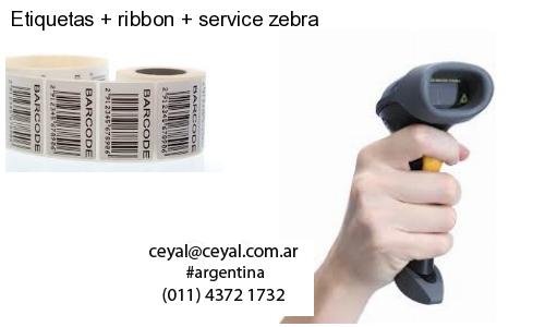 Etiquetas   ribbon   service zebra