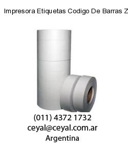 Impresora Etiquetas Codigo De Barras ZEBRA GC420 T