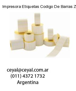 Impresora Etiquetas Codigo De Barras ZEBRA GK 420 T