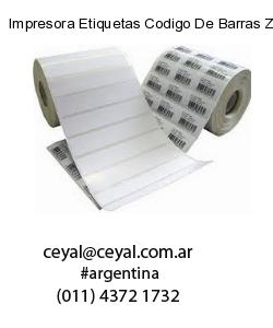 Impresora Etiquetas Codigo De Barras ZEBRA S4M