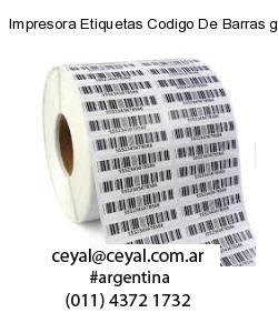 Impresora Etiquetas Codigo De Barras gk420t zebra