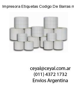 Impresora Etiquetas Codigo De Barras maquina zebra