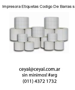 Impresora Etiquetas Codigo De Barras sato industrial