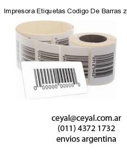 Impresora Etiquetas Codigo De Barras zebra 105 SL PLUS