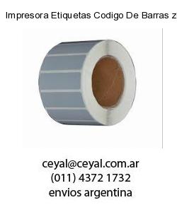 Impresora Etiquetas Codigo De Barras zebra 110Xi4