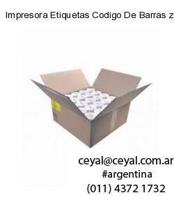 Impresora Etiquetas Codigo De Barras zebra GX430t