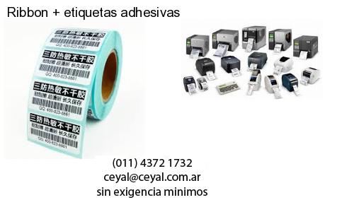 Ribbon   etiquetas adhesivas