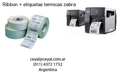 Ribbon   etiquetas termicas zebra