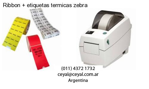 Ribbon   etiquetas termicas zebra