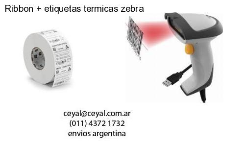 Ribbon etiquetas termicas zebra