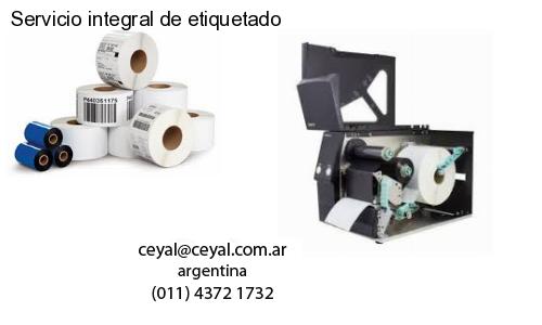 Servicio integral de etiquetado