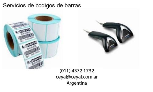 Servicios de codigos de barras