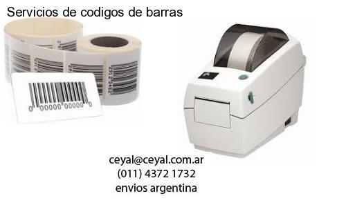 Servicios de codigos de barras
