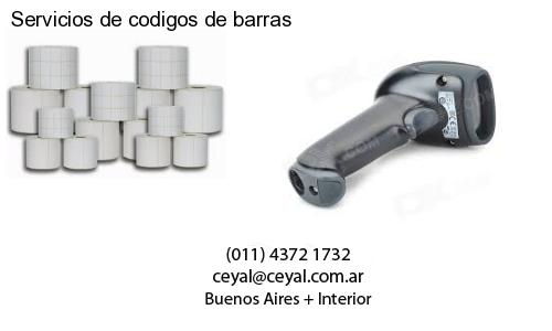 Servicios de codigos de barras