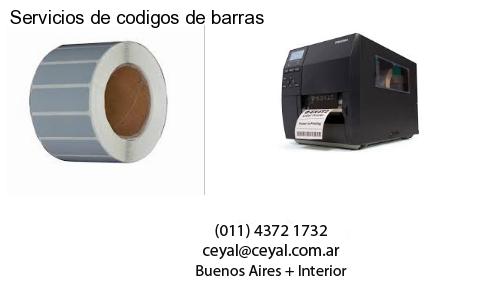 Servicios de codigos de barras