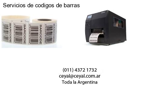 Servicios de codigos de barras