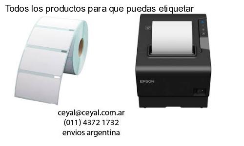 Todos los productos para que puedas etiquetar