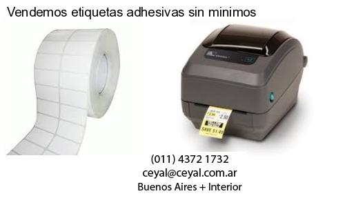 Vendemos etiquetas adhesivas sin minimos