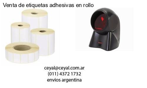 Venta de etiquetas adhesivas en rollo