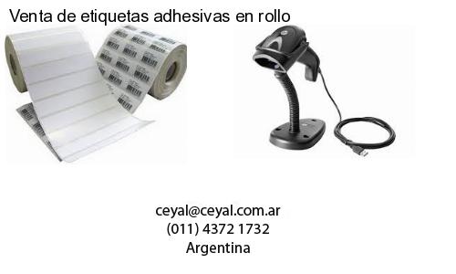 Venta de etiquetas adhesivas en rollo