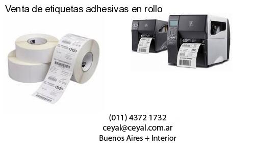 Venta de etiquetas adhesivas en rollo