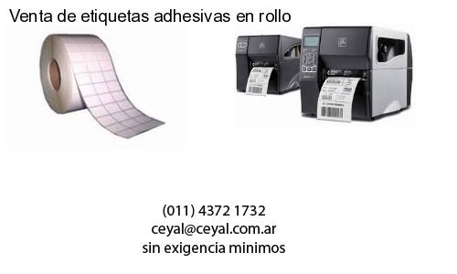 Venta de etiquetas adhesivas en rollo