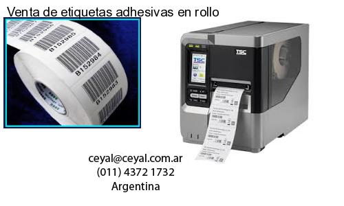 Venta de etiquetas adhesivas en rollo