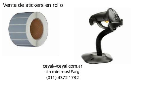 Venta de stickers en rollo