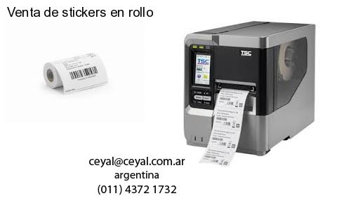 Venta de stickers en rollo