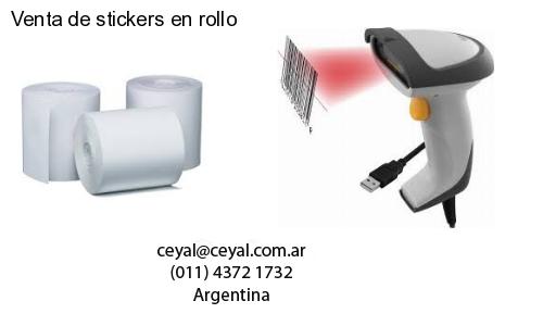 Venta de stickers en rollo